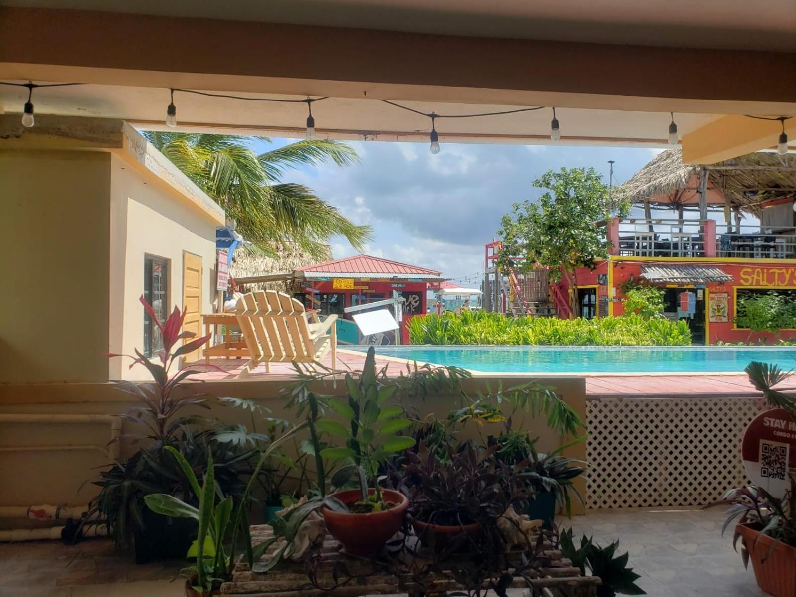 Beach Club Condos At Popeyes Cayo Caulker Exterior foto